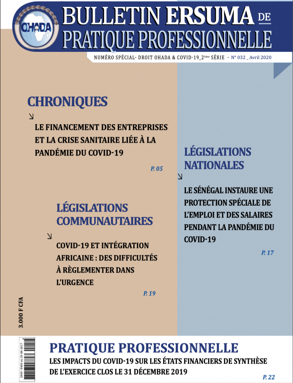 Achat Revue de l'ERSUMA